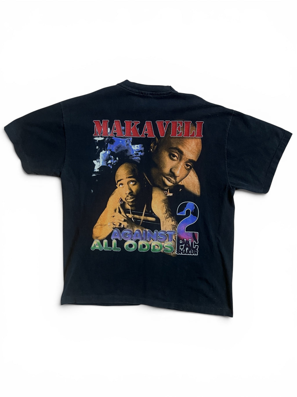 Bootleg Single Stitched Faded 2Pac Against All Odds
