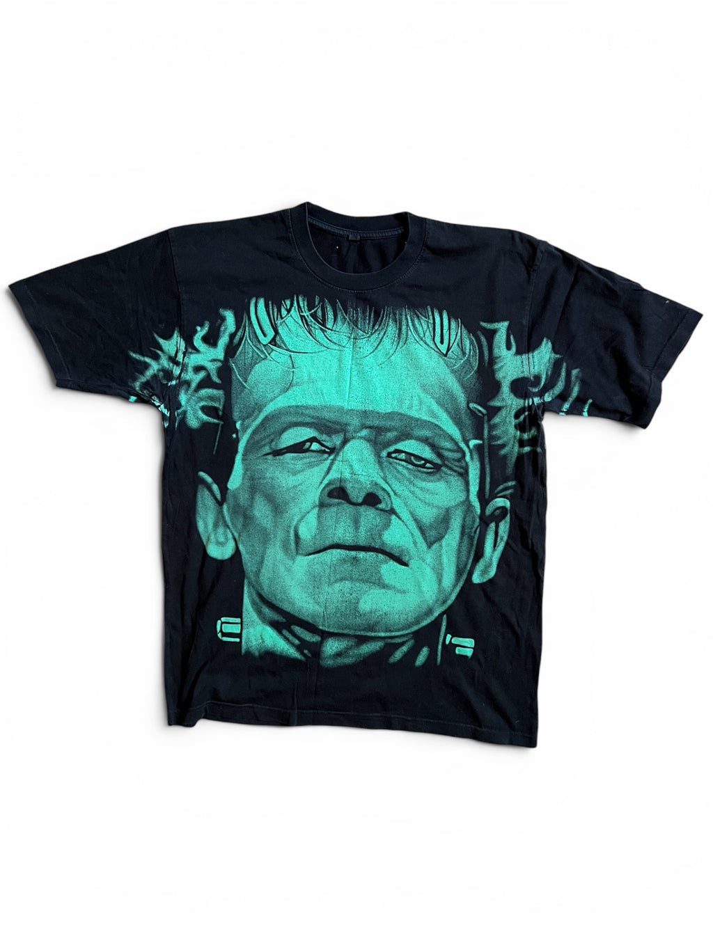 Frankenstein All Over Graphic Tee Shirt