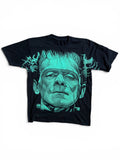 Frankenstein All Over Graphic Tee Shirt