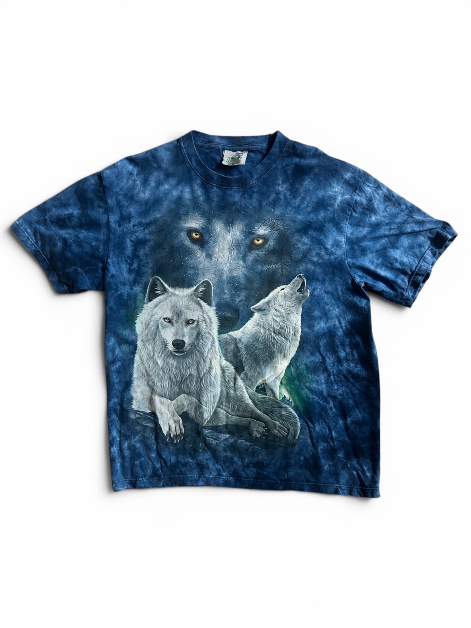 Tie Dye Wolf T Shirt