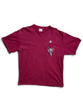 Looney Tunes Wile E Coyote 1999 Football Pocket Tee Shirt