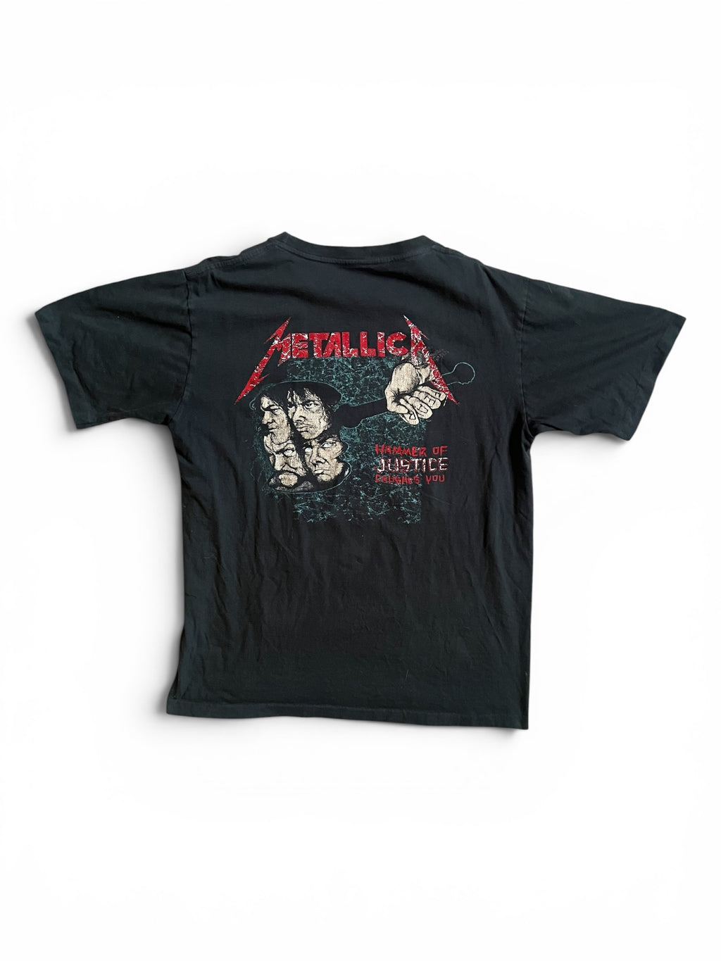 Metallica Damaged Justice Tee Shirt