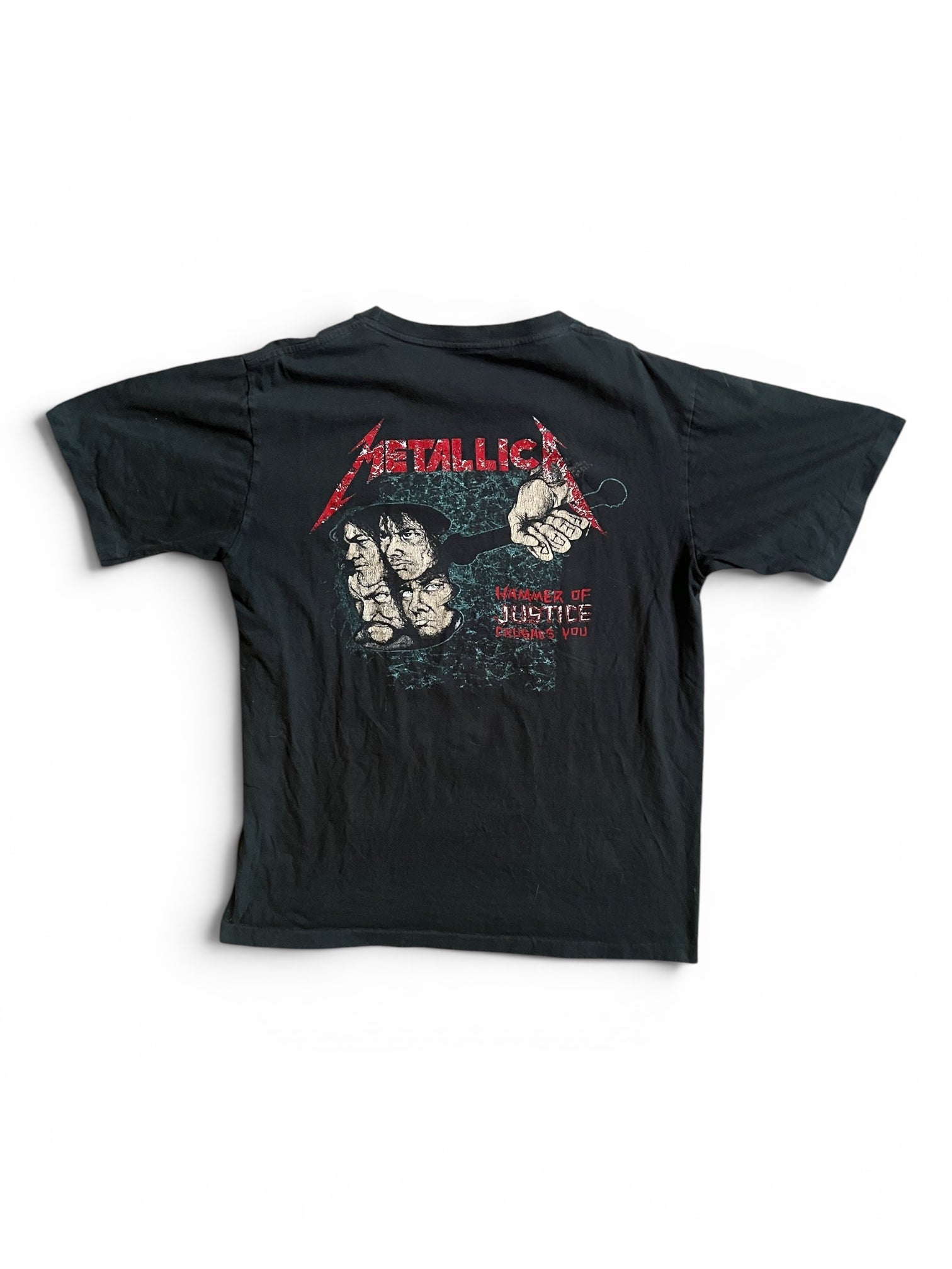 Metallica Damaged Justice Tee Shirt