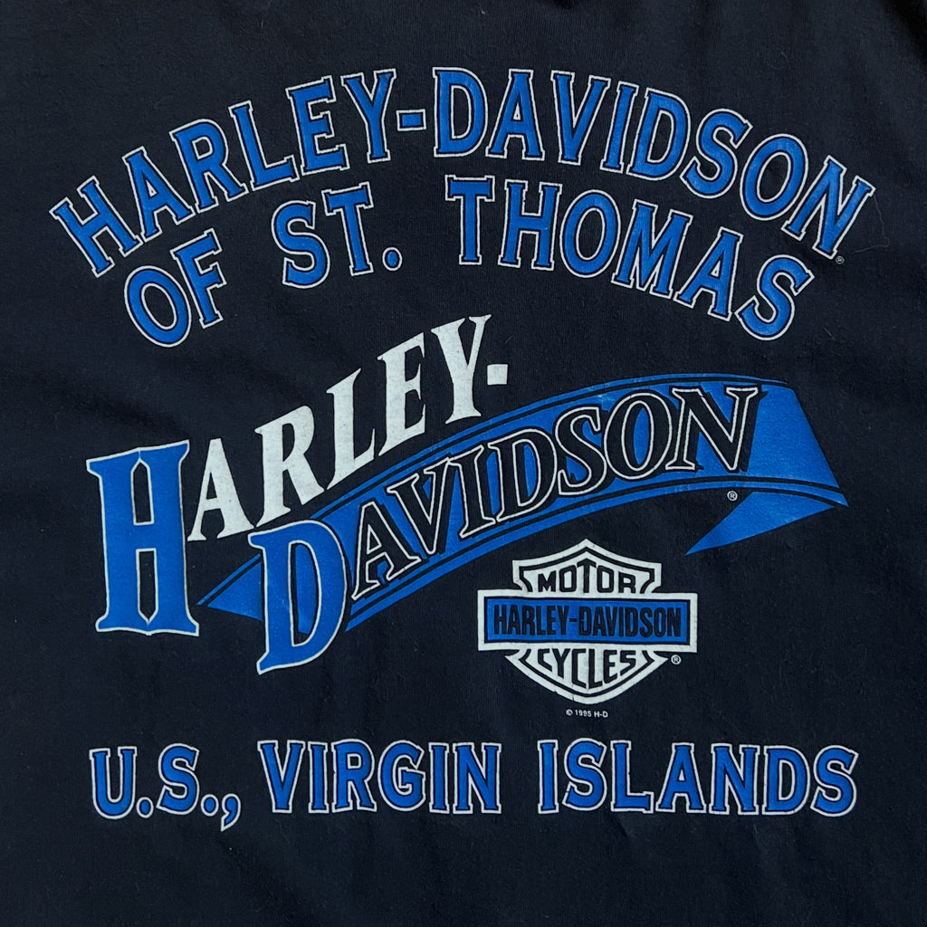 Saint Thomas 1995 Harley Davidson Tee Shirt