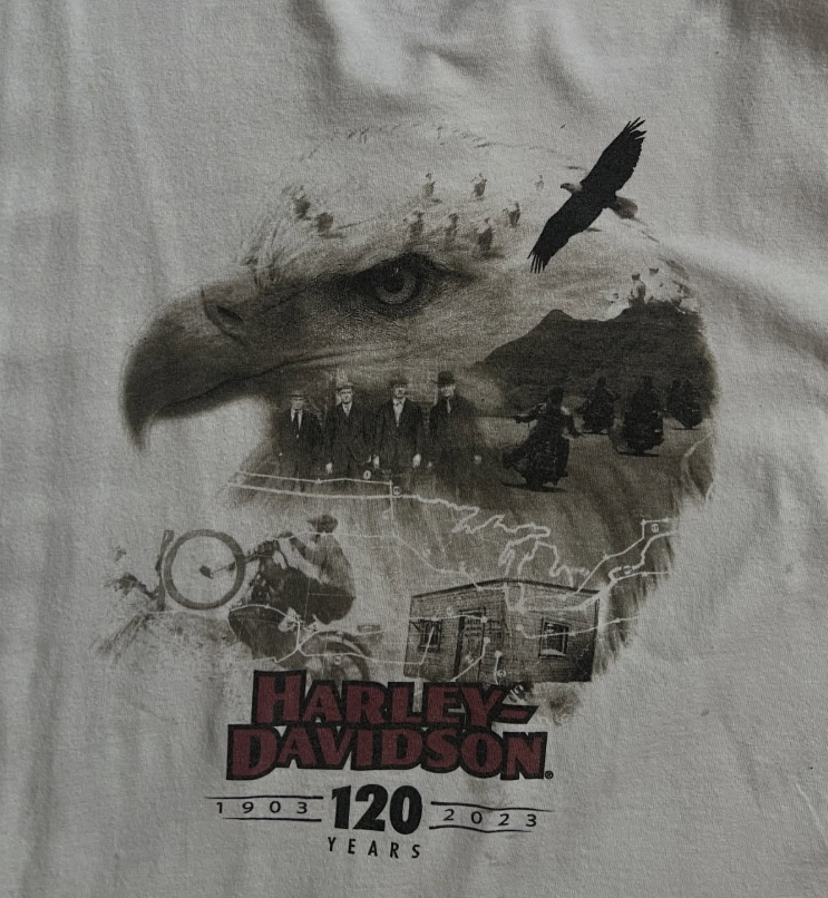 Harley Davidson 120 Anniversary Tee