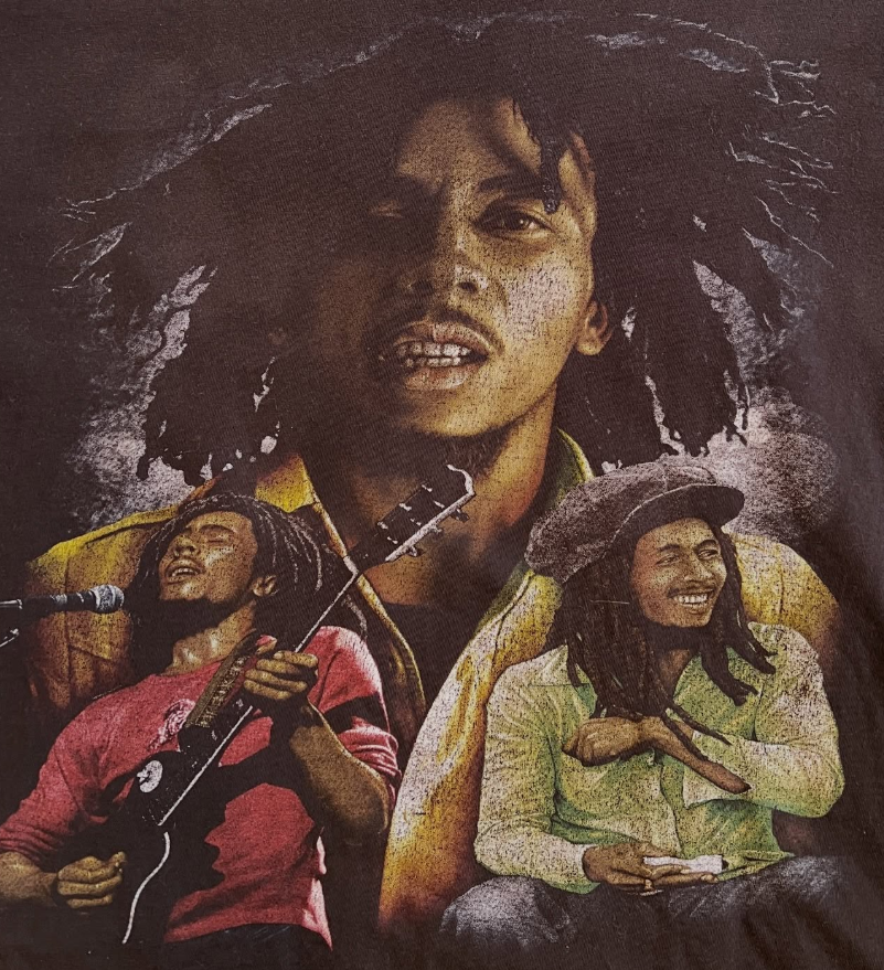 Bob Marley Single Stitched Tee Shirt