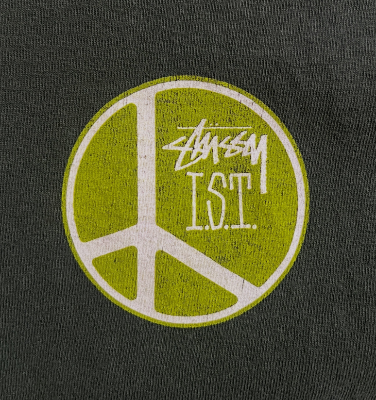 Stussy Peace Dot Pigment Tee Shirt