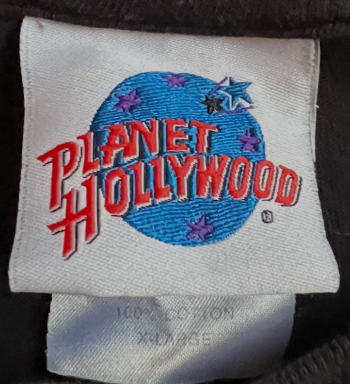 Planet Hollywood 1991 Tee Shirt
