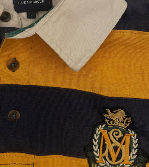 Blue Harbour Polo Long Sleeve Sweater